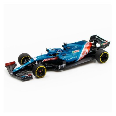 Miniature 1:43 Voiture Alpine F1 A521 2021 'Fernando Alonso'