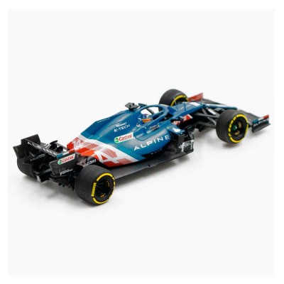 Miniature 1:43 Voiture Alpine F1 A521 2021 'Fernando Alonso'