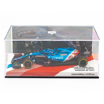 Miniature 1:43 Voiture Alpine F1 A521 2021 'Fernando Alonso'