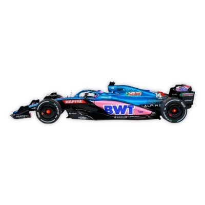 Réplique 1:18 voiture Alpine F1 A522 2022 Fernando Alonso