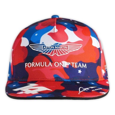 Fernando Alonso Aston Martin F1 GP USA Cap