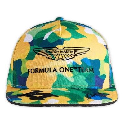 Fernando Alonso Aston Martin F1 GP Brasile Cappellino