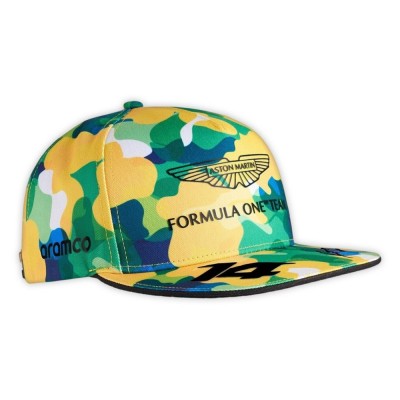 Gorra Fernando Alonso Aston Martin F1 GP Brasil