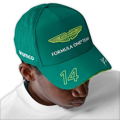 Cappellino Fernando Alonso Aston Martin F1