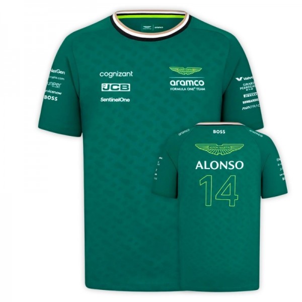 Fernando Alonso Aston Martin F1 T-shirt