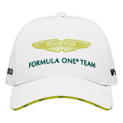 Boné branco Aston Martin F1