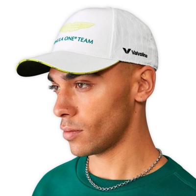 Casquette Aston Martin F1 Blanche