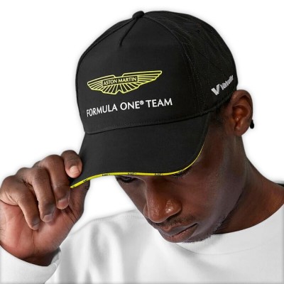 Gorra Aston Martin F1 Negra