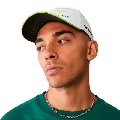 Gorra Aston Martin F1 Blanca