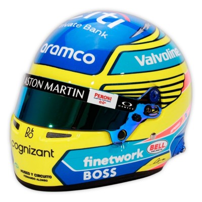 Mini Helmet 1:2 Fernando Alonso 'Aston Martin 2024'