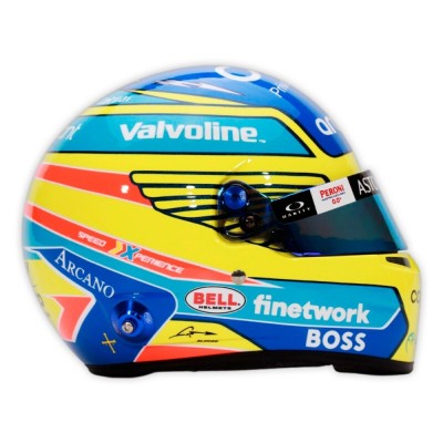 Casco Mini Helmet 1:2 Fernando Alonso 'Aston Martin 2024'