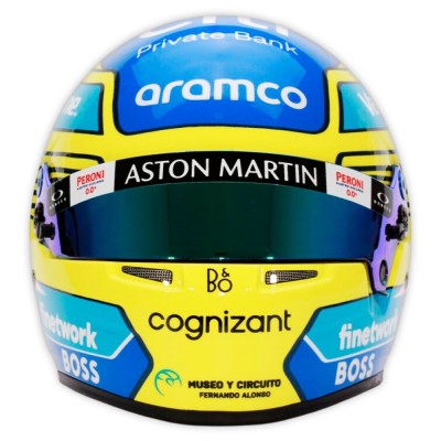 Casco Mini Helmet 1:2 Fernando Alonso 'Aston Martin 2024'